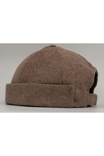 şapkadan Erkek Sokak Stili Yünlü Sipersiz Şapka Docker Cap