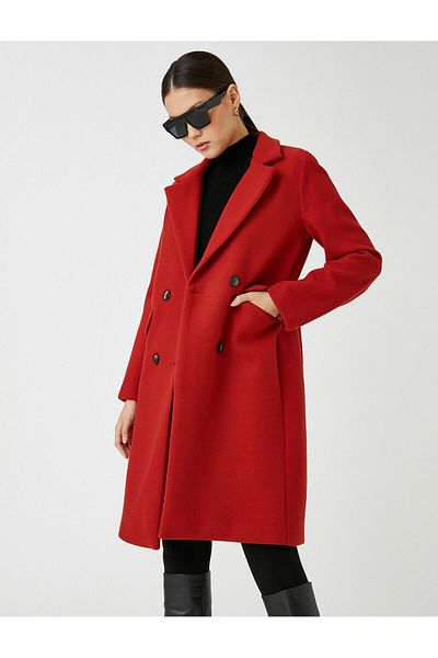 Red 2024 short coat