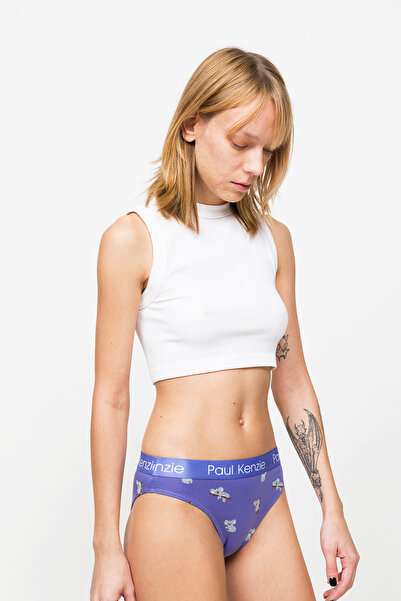 Paul Kenzie Desenli Kadın Slip Külot – Eco Characters – Koala