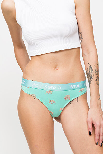 Paul Kenzie Patterned Women's String Panties – Eco Characters – Elephantastic
