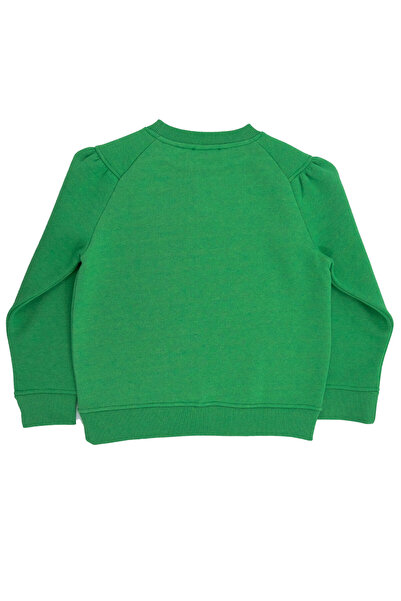 Ozmoz By Mukadder Özden Girl's Recycle Cotton Benetton Sweatshirt