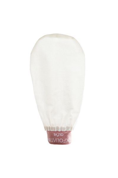 EFM Exfoliatin Glove Medium Size Personal Bath Scrub Set - 100% Natural Viscous Scrub and Washcloth
