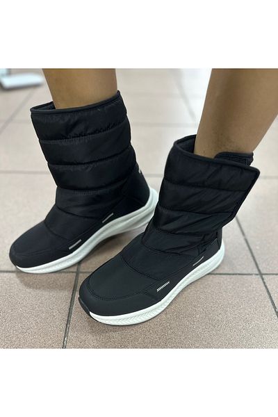 U.S. Polo Assn. ΠΟΛΟ ΑΣΝ. ΓΥΝΑΙΚΕΙΑ ΜΑΥΡΟ ΧΡΩΜΑ SPORT CASUAL ΜΠΟΤΕΣ ΧΙΟΝΙΟΥ ΜΕ ΤΑΙΝΙΑ ΜΕ ΤΑΙΝΙΑ VOCAL