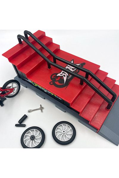 DONBFUL Power-F Skatepark and Finger Bike Set