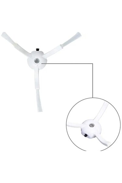 LİN GRUP Πλαϊνή βούρτσα 3 τεμαχίων συμβατή με Roborock S8 Sonic S8 S8 Pro Maxv Ultra