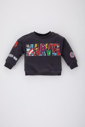 Defacto Erkek Bebek Marvel Comics Bisiklet Yaka Sweatshirt C0630a524sp Fiyat Yorumlar Trendyol