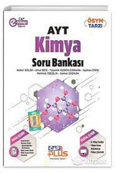Çap Yayınları Yayınları AYT Kimya Plus Soru Bankası