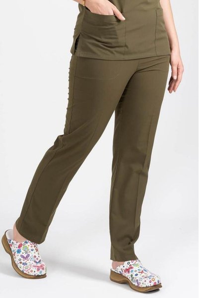 Class Üniforma Single Bottom Khaki Lycra Unisex Nurse And Doctor Jersey Pants Scrubs Pants Medical Jersey