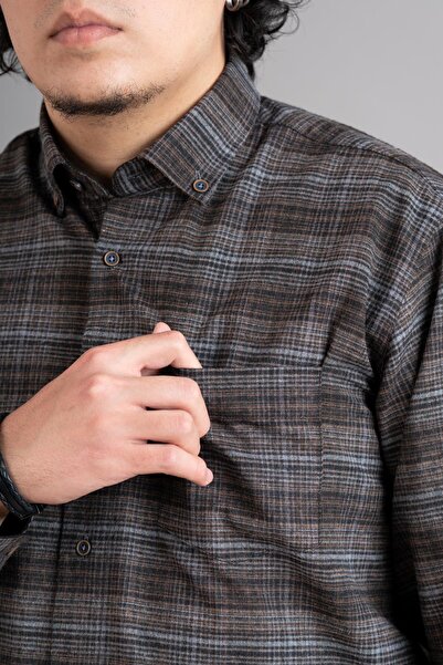 ADVANTE З кишенями, зручний крій, зимовий чоловічий сорочка