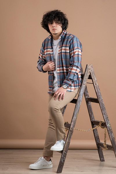 Dorss Мъжка риза Slimfit Plaid Lumberjack