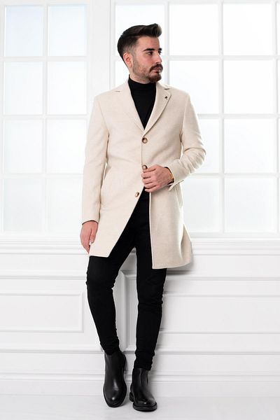 Sır Ανδρικό παλτό Slimfit