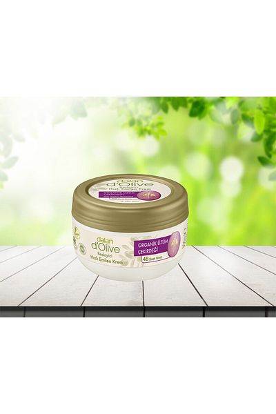 Dalan D'Olive Organic Grape Seed - Jar Cream, 300ml, 1 Piece