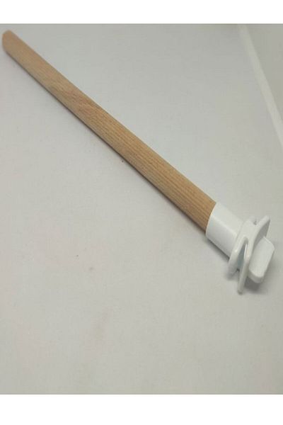 TUĞRA PET MARKET Plastic Head Wooden Perch 30 CM (1 Piece)