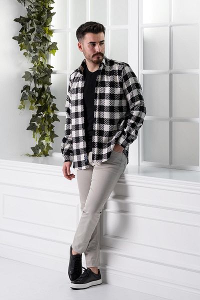 Dorss Мъжка риза Slimfit Plaid Lumberjack