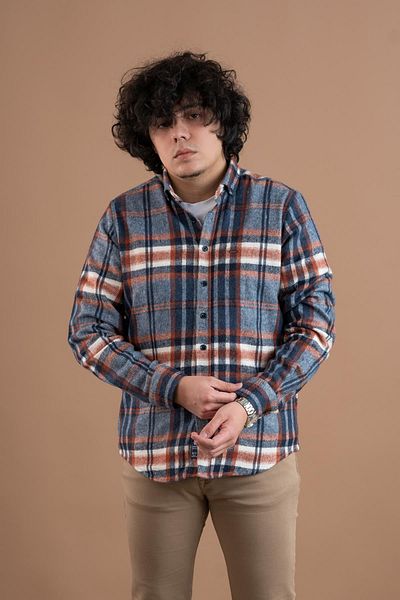 Dorss Мъжка риза Slimfit Plaid Lumberjack