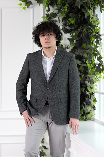 APARTRO Класичний крій чоловічий однобортний піджак