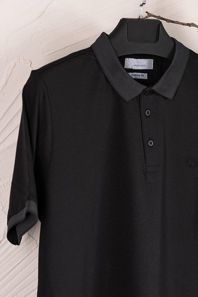 AKÇAYLAR Ανδρικό μπλουζάκι Polo Large Size Supreme Combed Cobton