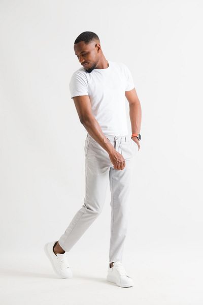 AKÇAYLAR Slimfit Striped Elastic Waist Thin Fabric Men's Summer Jogger Pants