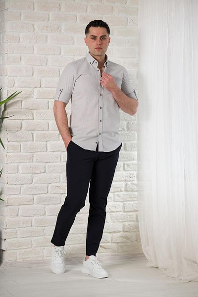 ADVANTE Ανδρικό πουκάμισο με κουμπιά με υφή Slimfit