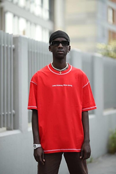 AKÇAYLAR Oversize kroj okrugla kragna Štampano I Zigzag Sa detaljima šava Muš...