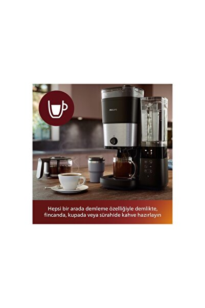 Philips Filtre Kahve Makinesi - HAZNELİ- CAM SÜRAHİ