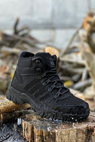 BIG KING Cizme de trekking unisex din cauciuc cu dungi negre