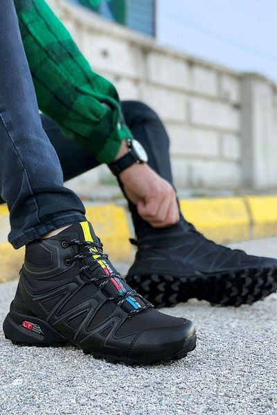 BIG KING Μαύρες Unisex Outdoor Trekking Μπότες
