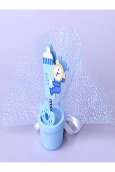 Kazanabil BABY CANDY SNOWY TULDEN BABY BOTTLE BEAR BLUE