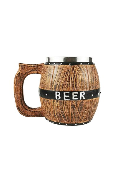 NETAVANTAJ كوب برميل ذو مظهر خشبي
