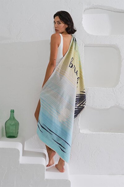 Homelover 100% Cotton Beach Sea Towel Beach Pattern - 75x150