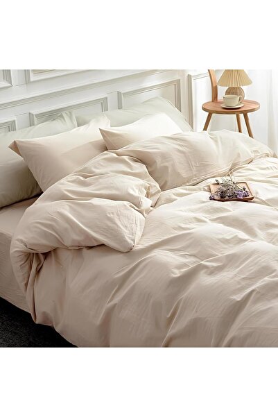 ALE HOME طقم غطاء لحاف مزدوج بدون ملاءات 57 سلك أكفيل قماش 2 كيس مخدة (8 ألوا...