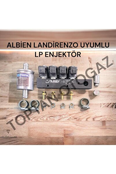 ALBİEN LANDİRENZO PLUS UYUMLU LPG ENJEKTÖR + FİLTRE HEDİYELİ