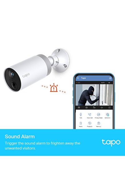 TP-LINK 1080P Battery Powered Smart Wireless Security Camera Tapo C400S2 2Pk Camera