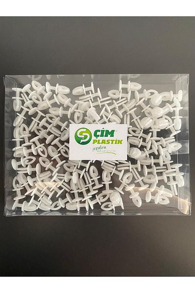 ÇİM PLASTİK CURTAIN PLUG-IN RULET BUTTON 100PCS