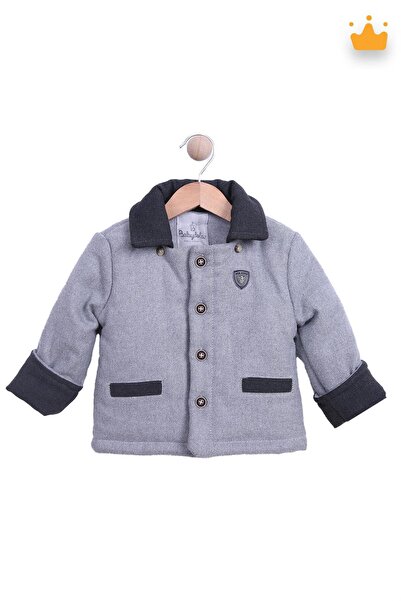 Babyhola 1.5 Tog Знімний капюшон з бавовняною підкладкою Дитячий утеплений пальто 13438