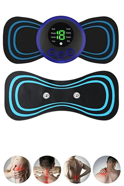 xolo 8 Farklı Modlu 1 Cihaz 1 Yedek Ped Dahil Darbeli Titreşimli Boyun Sırt K...