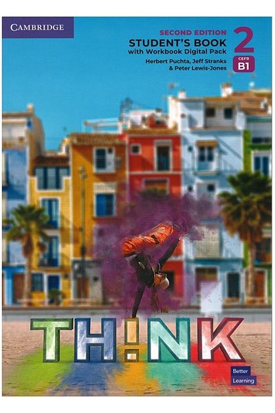 Cambridge University Press Cambridge Think 2 - Student's Book and Workbook Digital Pack with 2nd Bookmark Gift
