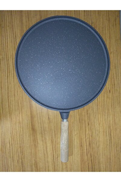 KURCH Büyük Bazlama Gözleme Tavası 36 Cm Döküm Granit Kaplama (yanmaz Ve Yapı...