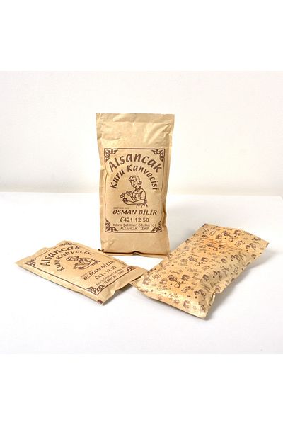 Alsancak Kuru Kahvecisi 1967'den Beri 100% Arabica Turkish Coffee - Medium Roasted, 250gr X 4 Pieces