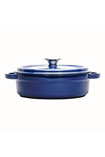 Sürel Demirdöküm 28 CM Short Pot Blue