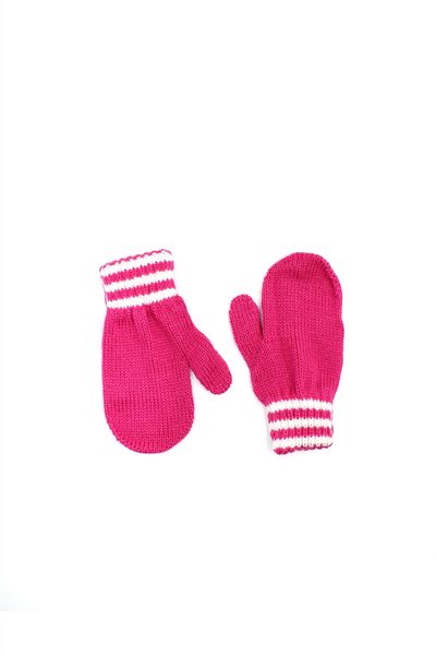 cappello 0-24 Months Fuchsia Knitwear Baby Girl Gloves - Capkbyer05