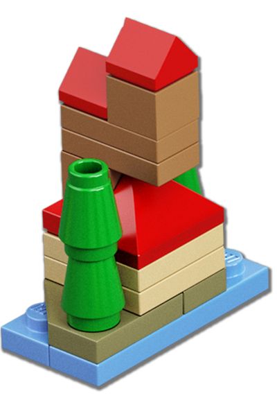 LEGO Micro Constructions - Harry Potter (Day 20) - The Burrow