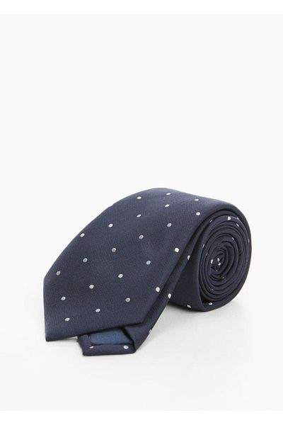 MANGO Man Polka Dot Krawatte