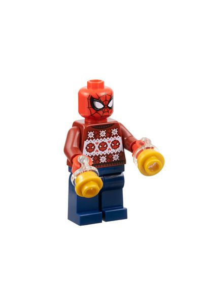 LEGO Micro Builds - Avengers (Day 3) - Spider-Man in Holiday Sweater with Web Shooters