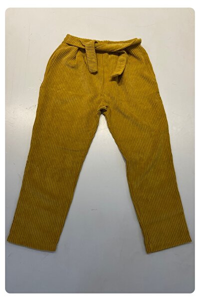 nk kids Kız çocuk kadife pantolon