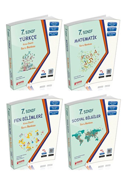 Zafer Yayınları Zafer Yayınları 7. Sınıf Türkçe - Matematik - Fen - Sosyal So...