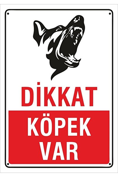 Dekokonsept Attention Dog 35X50 Cm. Hair Sheet