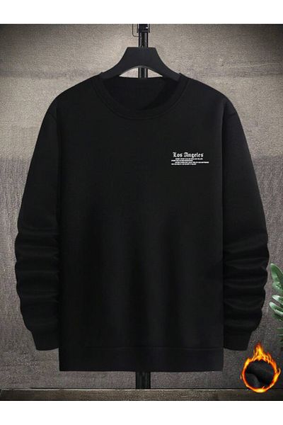 viperkombin Hanorac oversize Los Angeles de iarnă cu fleece în interior