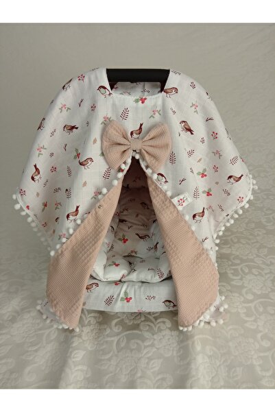 Wenaris ÇİFT TARAFLI PANÇO Puset örtüsü , Puset minderi ve puset çarşafı