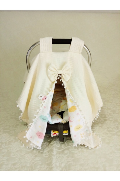 Wenaris ÇİFT TARAFLI Puset örtüsü ve Puset minderi